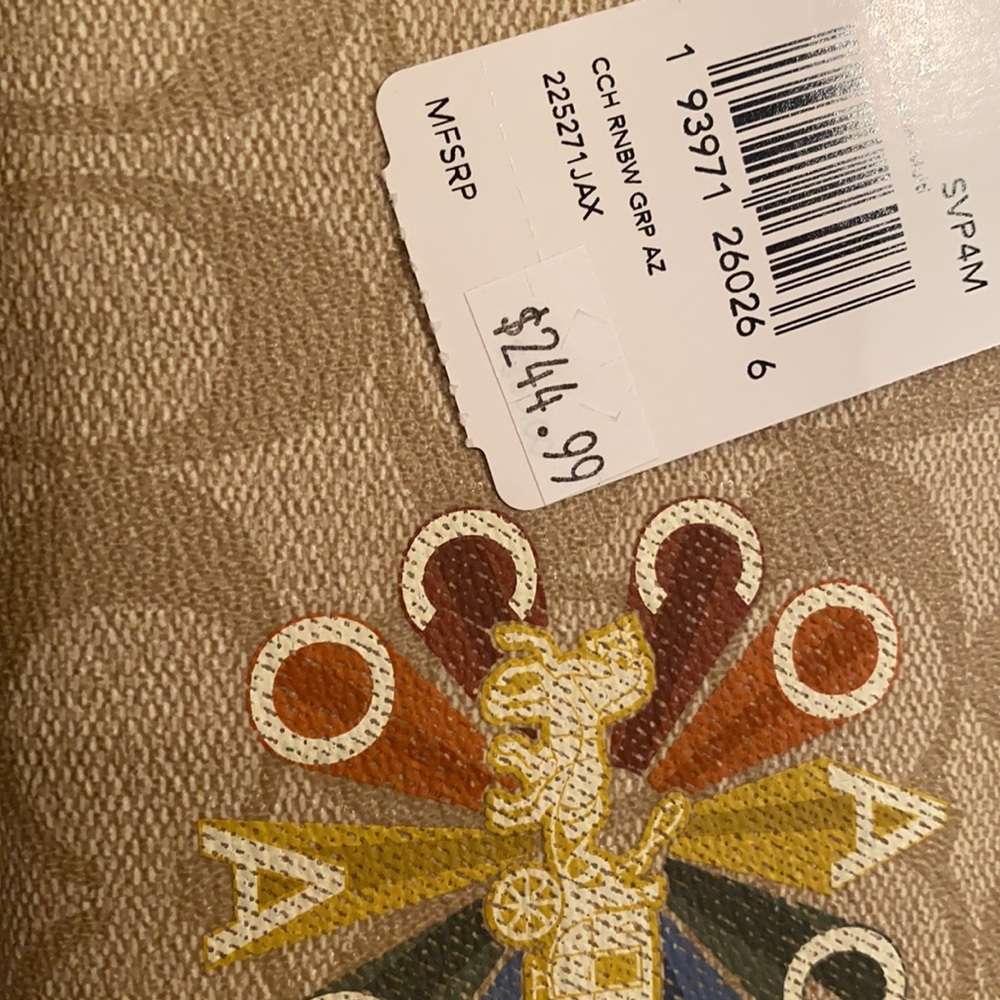 Coach zip wallet - Picture 2 of 2